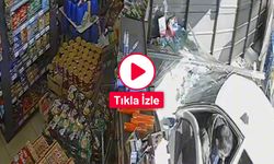 Fren Yerine Gaza Basınca Markete Girdi, O Anlar Kamerada