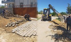 Hacılar'da Yol Düzenleme Çalışmaları Tamamlandı