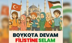 Kırıkkale'de Çocuklardan Filistin'e Dua ve Destek Buluşması