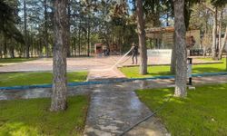 Hacılar’da Park ve Tesislerde Bahar Temizliği