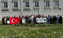 Bahşılı MYO Öğrencilerinden Şehit ve Gaziler Anısına Fidan Dikimi