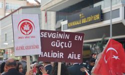 Kırıkkale’de Aile Günü Kortej Yürüyüşüne Yoğun İlgi