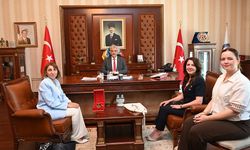 Vali Makas, Kadın Dayanışma Heyetini Ağırladı