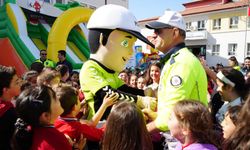 Kırıkkale'de Trafik Bilinci Eğlenceyle Aşılandı