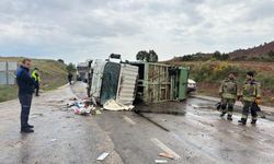 Belediye Kamyonu Kontrolden Çıktı: 1 Ölü, 1 Yaralı