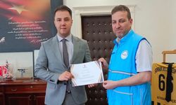 Kaymakam Tunçer’den  Diyanet Vakfı’na Destek