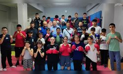 İl Müdürü Hamza Güneş’ten Ada Boks Spor Kulübüne Ziyaret
