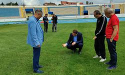 Başpınar Stadyumu’nda Yenileme Çalışmaları Sürüyor