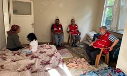 Kırıkkale’de Yardım Bekleyen Aile İçin Kızılay Harekete Geçti