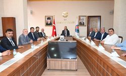 Vali Makas, İl Genel Meclisi Başkan ve Üyelerini Ağırladı