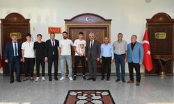 Kırıkkale’nin Gururları Vali  Makas’ı Ziyaret Etti