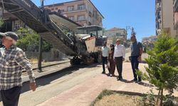 Başkan Önal Asfalt Çalışmalarını İnceledi