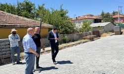 Keskin’de Mahalle Yolları Yenileniyor