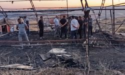 Köprüköy’de Yangın, Üretici Zarar Gördü