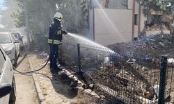 Boş Arazide Çıkan Yangın Endişeye Neden Oldu