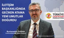 TGF’den Yeni İletişim Başkanı Duran’a Destek: “Yerel Basının Umudu Oldu”