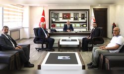 Veteriner Hekimlerden İl Müdürü Ateş’e Ziyaret
