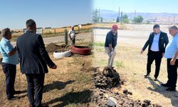 Hacılar’da Yeşil Alan Çalışmaları Devam Ediyor