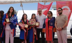 Sağlık MYO’da Mezuniyet Coşkusu