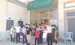 Yaz Kursu Öğrencileri Külliye’de Buluştu