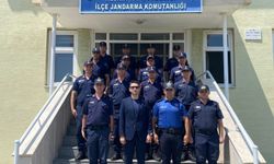 Kaymakam Kayatürk’ten İlçe Jandarma Komutanlığı’na Ziyaret