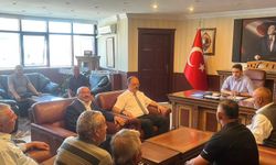 Muhtarlardan Kaymakam Kayatürk’e Hayırlı Olsun Ziyareti