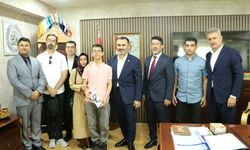 Türkiye Birincisi Başkan Sungur’un Konuğu Oldu