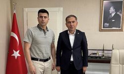 Delice Sayman Müdürü Halil Demir’den Veda Ziyareti