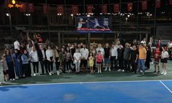 Zafer Bayramı Coşkusu Tenis Kortlarına Taşındı