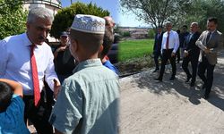 Vali Makas, Yukarımahmutlar Köyü’ndeki Çalışmaları İnceledi