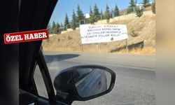 Karayolları Pankartlarla Sürücüleri Uyarıyor
