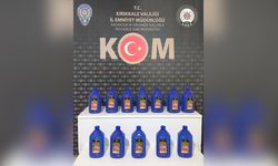 Kırıkkale’de 60 Litre Etil Alkol Ele Geçirildi