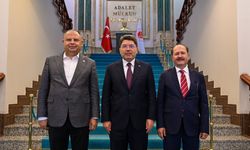 Öztürk, Bakan Tunç ve Ramazan Can ile Görüştü