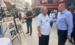 Halil Öztürk’ten Kızılay’ın Gazze Standına Destek