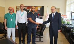Yeni Başhekim  başarılı personeli ödüllendirdi