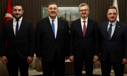 TİMBİR Heyetinden İletişim Başkanı Duran’a Ziyaret
