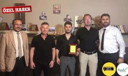 Kırıkkaleli Boksör Talat Yağlı’ya Anlamlı Plaket