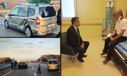 AK Partili Belediye Başkanı Trafik Kazasında Yaralandı