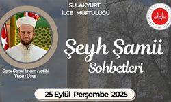 Sulakyurt’ta Şeyh Şamii Sohbetleri Devam Ediyor