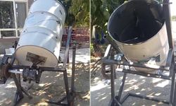 Ahıllı’da Mucit Vatandaş Kendi Beton Makinesini Üretti