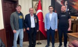 Kıbrıs Gazisi Elitok’tan Kaymakam Kayatürk’e Ziyaret