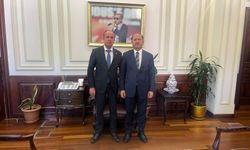 Ramazan Can ve Başkan Akyüz Balışeyh’i Görüştü