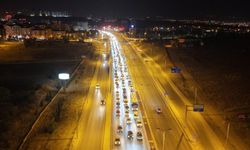 Tatil Dönüşü Kırıkkale'de Trafik Yoğunluğu Yaşandı