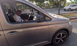 Trafikte Uyuyan Sürücü Şok Etti