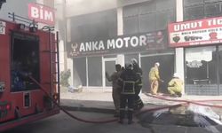 Kırıkkale’de İş Yeri Yangınına Anında Müdahale