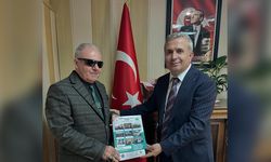 Bekir Akdeniz’den Ergeç’e Anlamlı Hediye