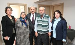 Dünya Yaşlılar Günü’nde Şehit Ailesi Unutulmadı