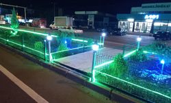 Balışeyh’te Orta Refüj Işıklandırması Tamamlandı