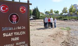 Şehit Suat Yalçın’ın Adı Kırıkkale’de Parkta Yaşatılacak