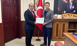 Keskin’de Görevini Tamamlayan Yan’a Vefa Belgesi